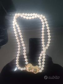 collana vintage di perle Eleganti e senza tempo