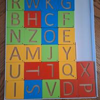 gioco legno lettere