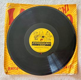 Vinile 45 giri Cappuccetto Rosso Grammofono Magico