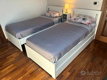 Letto singolo IKEA SONGESAND con doghe e materasso