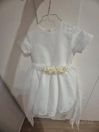  2 abiti bambine damigella uguali 