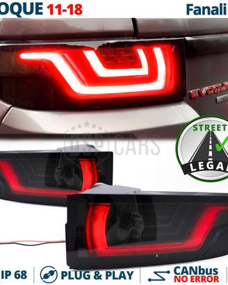 FANALI LED Posteriori Range Rover Evoque OMOLOGATI