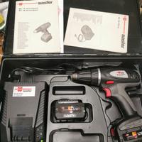 Trapano avvitatore compatto con batteria Wurth.