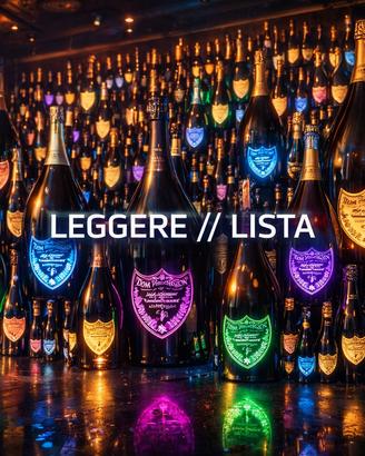 Rara COLLEZIONE Champagne Dom Perignon LEGGI