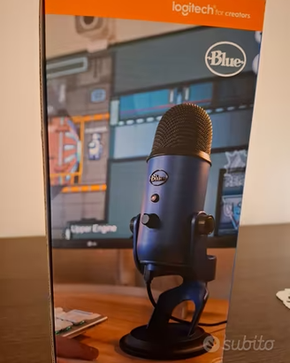  Blue Yeti Microfono Logitech Usb
