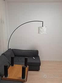 Piantana lampada curva ikea skottorp/skaftet