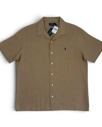 Polo Ralph Lauren lino beige (con etichetta) XL
