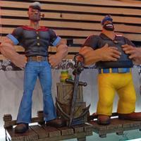 braccio di ferro e bruto