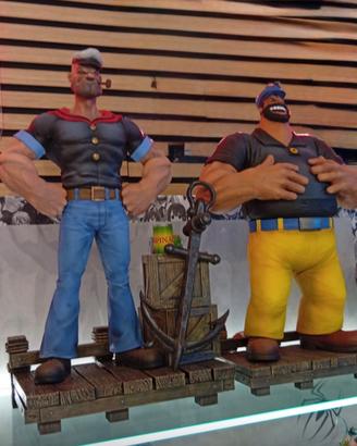 braccio di ferro e bruto