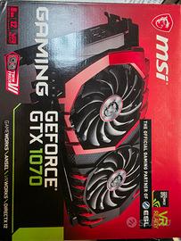 scheda videa nvidia gtx 1070 msi 8gb