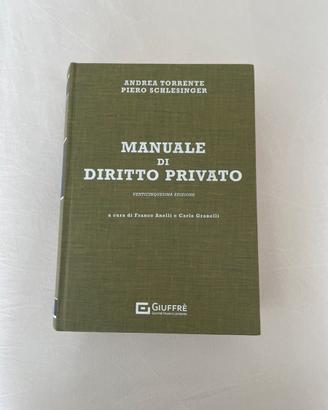Manuale di diritto privato, Torrente - Schlesinger