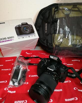 CANON 800D, WIFI, 24mp, display touch girevole