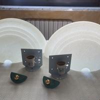 2 plafoniere applique