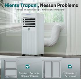 condizionatore portatile NUOVO 9000BTU