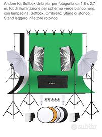 SET LUCI PER FOTO PROFESSIONALI