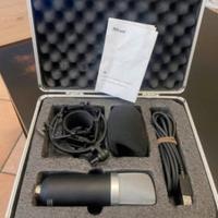 Microfono USB per podcast streaming