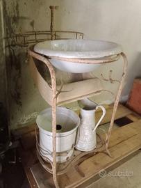 toilette antico in ferro smaltato