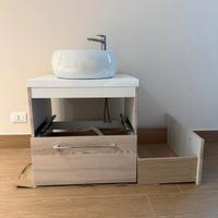 mobiletto con lavabo