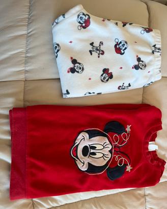 Pigiama natalizio bambina 24-30 mesi Disney