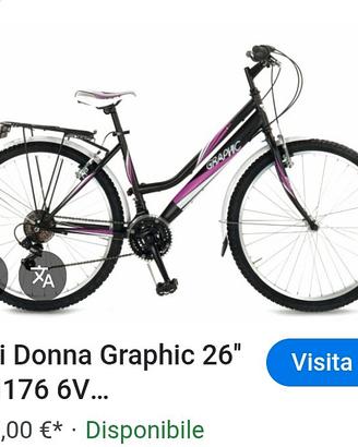 bici Donna GRAPHIC 26 ROSA 