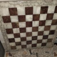 scacchiera in marmo 