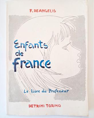 Enfants de France, Libro Di Testo 1964 Vintage