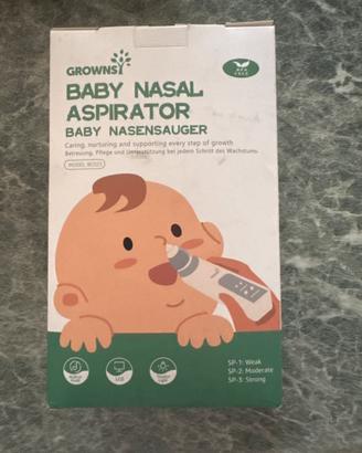 Aspiratore nasale elettrico  per neonati – nuovo