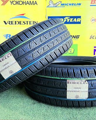 X2: Invernali 225/65R16C 112/110R -PIRELLI- al 75%