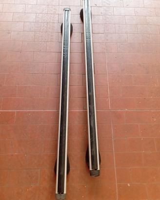 Barre portatutto per auto con mancorrenti