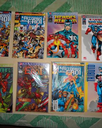 Fumetti Marvel : il ritorno e rinascita degli eroi