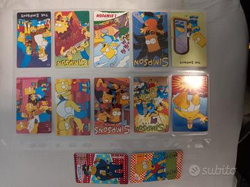 tessere telefoniche I SIMPSON