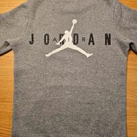 Felpa Nike Air Jordan Grigio Nero