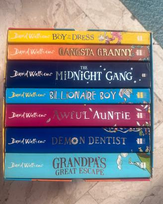 David Williams cofanetto 7 libri  in inglese