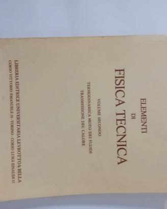 ELEMENTI DI FISICA TECNICA