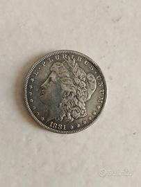 Dollaro d'argento anno 1881
