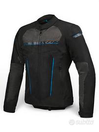 Giubbotto moto IXON mod. T-Rex blu