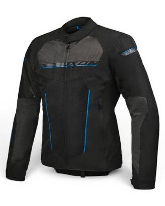 Giubbotto moto IXON mod. T-Rex blu