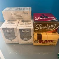 Lotto cartine e filtri rizla