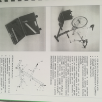 Cavalletto bici smontabile trasportabile