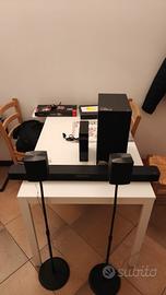 soundbar lg con sub e casse surround