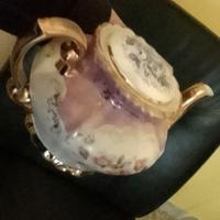 Teiera antica Bavaria diametro 15 h 12cm