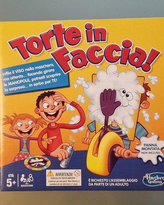 Gioco torte in faccia
