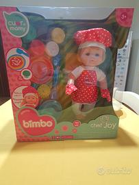 bambola che Joy parlante con accessori