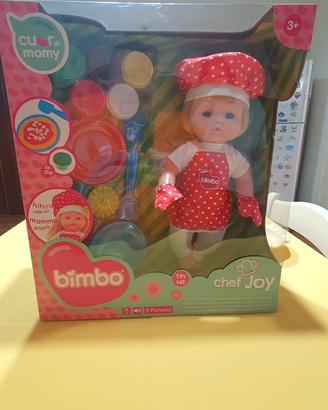 bambola che Joy parlante con accessori