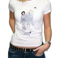 T-SHIRT GIRL BLEACH - TG. M - RUKIA BUTTERFLY