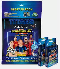 MANCOLISTA PANINI CALCIATORI ADRENALYN TITANS 2024