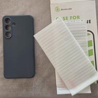 cover samsung s25 grigio scuro 