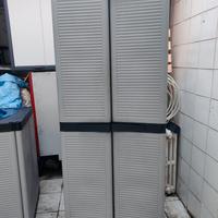 3 armadi pvc media 1 armadio pvc alto