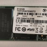 Unità RAM Trascend MTE652TM.22280 512 GB