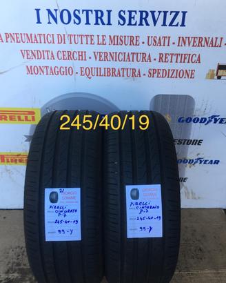 Gomme usate 245/40/19